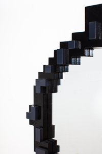 Seletti Pixel Mirror - Bomb | Bold 8-Bit Gaming Style Mirror