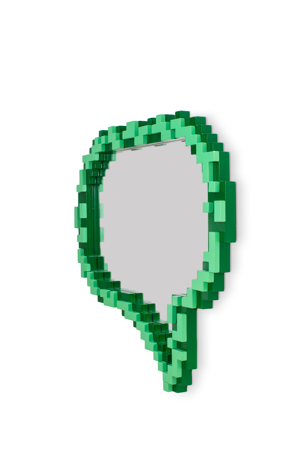 Seletti Pixel Mirror - Message | Fun Pop-Art Gaming Wall Mirror