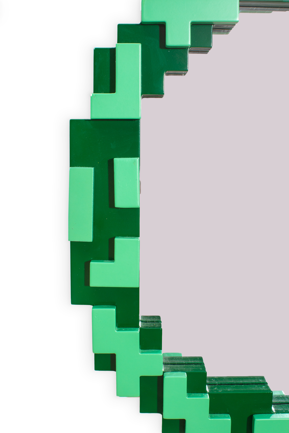 Seletti Pixel Mirror - Message | Fun Pop-Art Gaming Wall Mirror