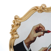 Seletti x TOILETPAPER Baroque Mirrors - Seagirl & Lipstick