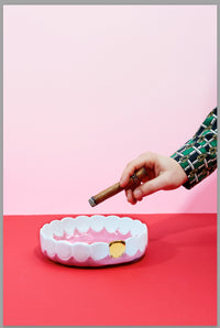 Seletti Teeth Ashtray - Holy Smokes from the Teeth Collection