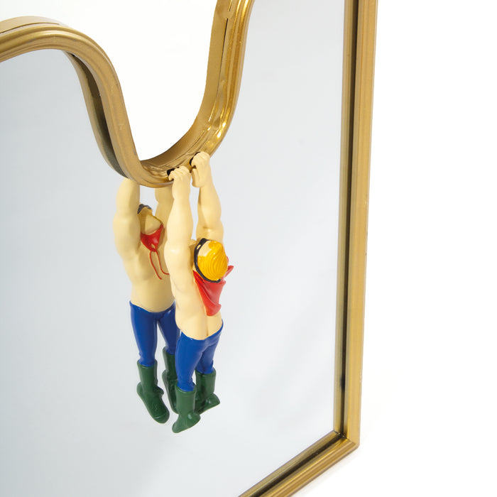 Seletti Circus Mirror - Super Jimmy Hanging Character Design