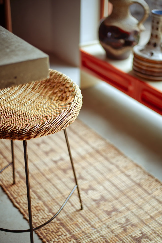 Wicker Barstool by HKLIVING