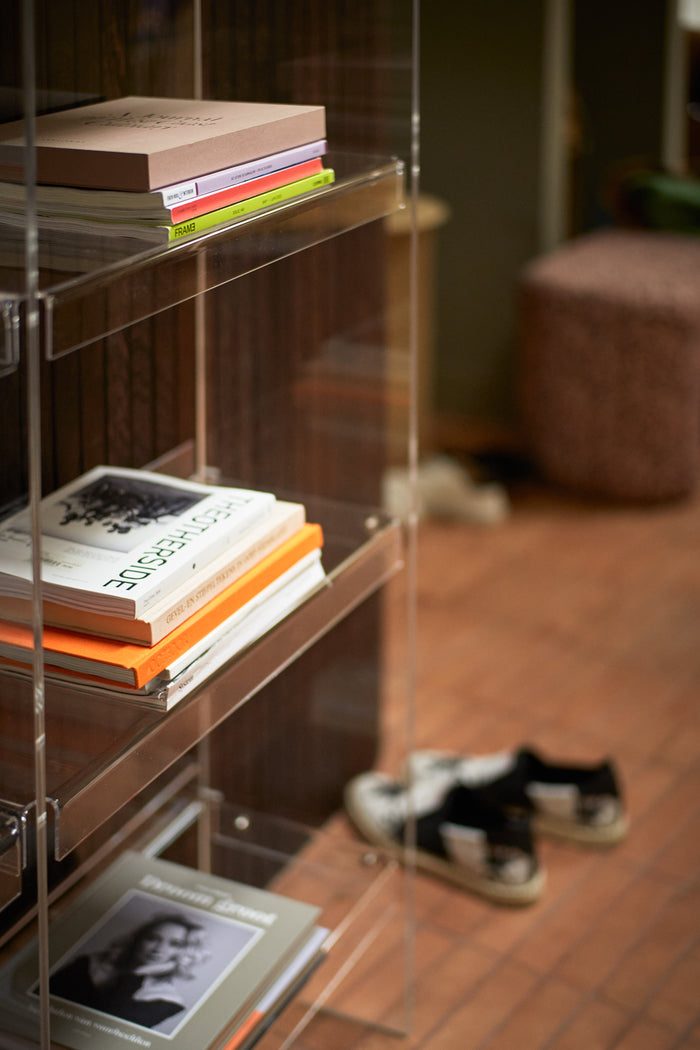 HKLIVING Clear Acrylic Modular Display Cabinet System