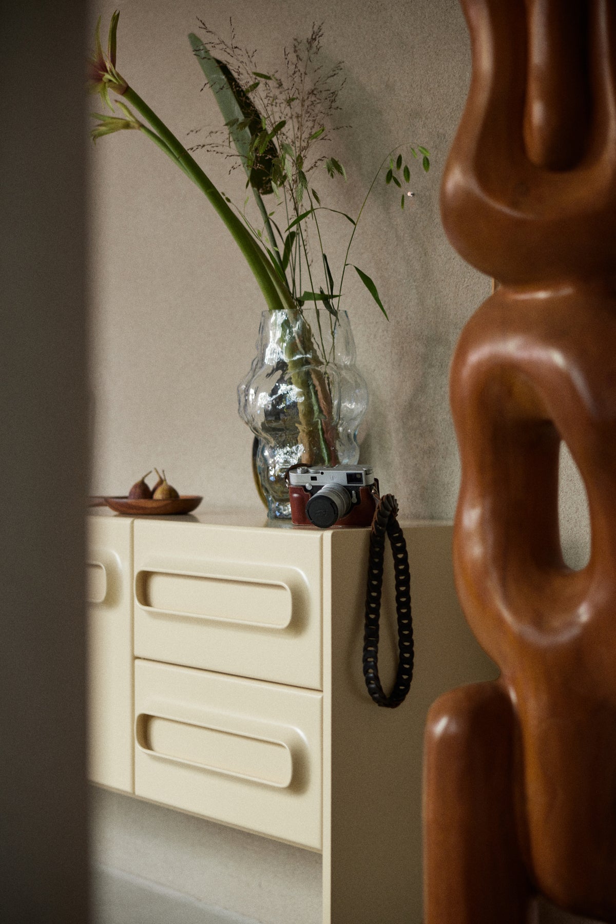 Space Dresser Cream by HKliving - Modern Storage with Retro Flair