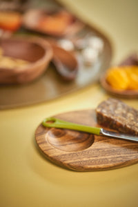 Acacia Serving Platter, Avocado Shaped, HKLIVING