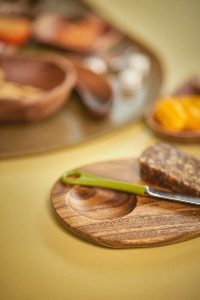 Acacia Serving Platter, Avocado Shaped, HKLIVING