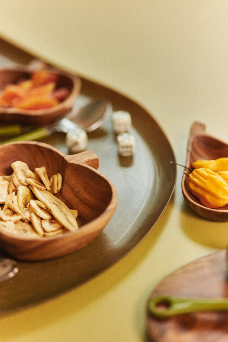 Acacia Bowl, Apple Shaped, HKLIVING