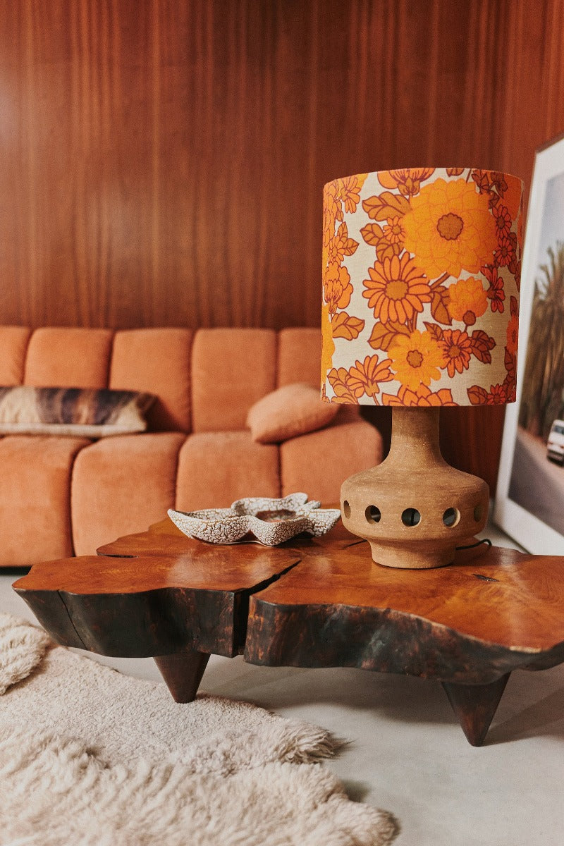 Ultimate Stoneware Lamp Base, Mud, HKLIVING