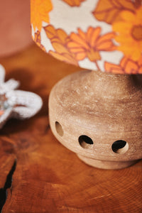 Ultimate Stoneware Lamp Base, Mud, HKLIVING
