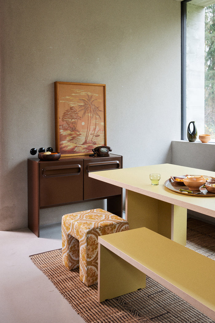 HKLIVING Customisable Bench - Multiple Colours & Sizes (180cm or 220cm)