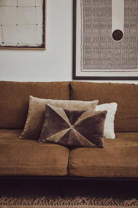Velvet Cushion in Army Green by HKLIVING - 60x40cm Luxe Accent