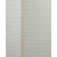 Close-up of lined pages in House Doctor notebook