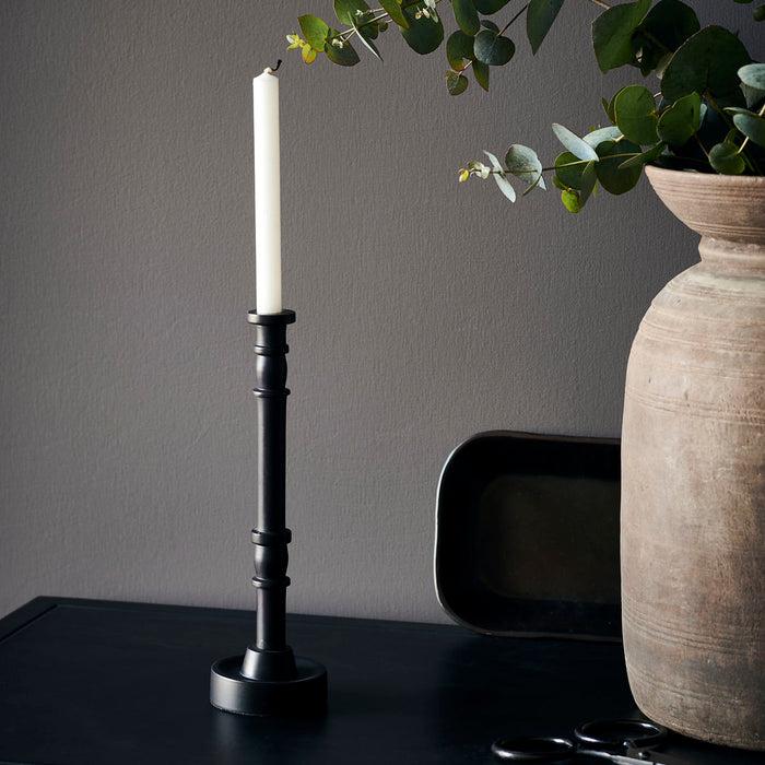 Candle Stand Jersey Brown Black S