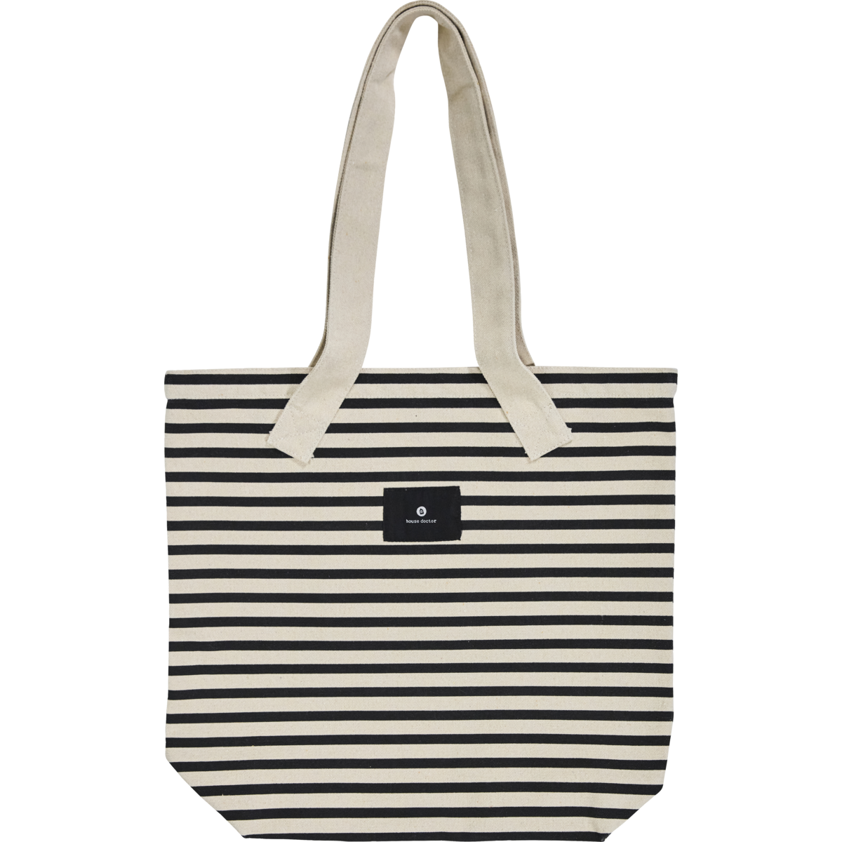 Statement striped tote bag for busy lifestyles by House Doctor
