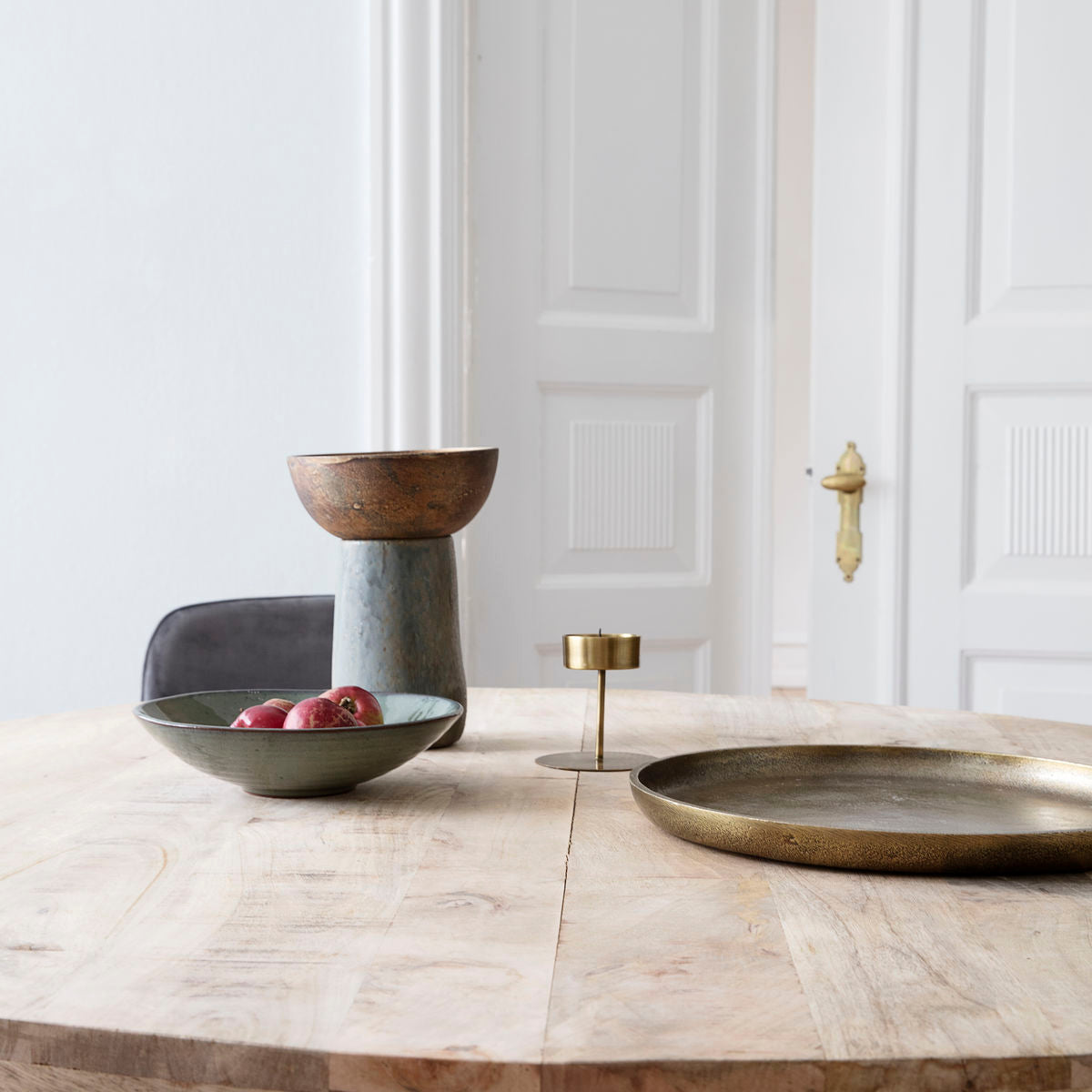 Tray Rio Antique Brass Set of 2