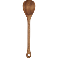 Full-length product image of acacia wood kitchen spoon – House Doctor utensil