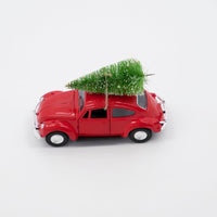 Decoration, Xmas car, Red