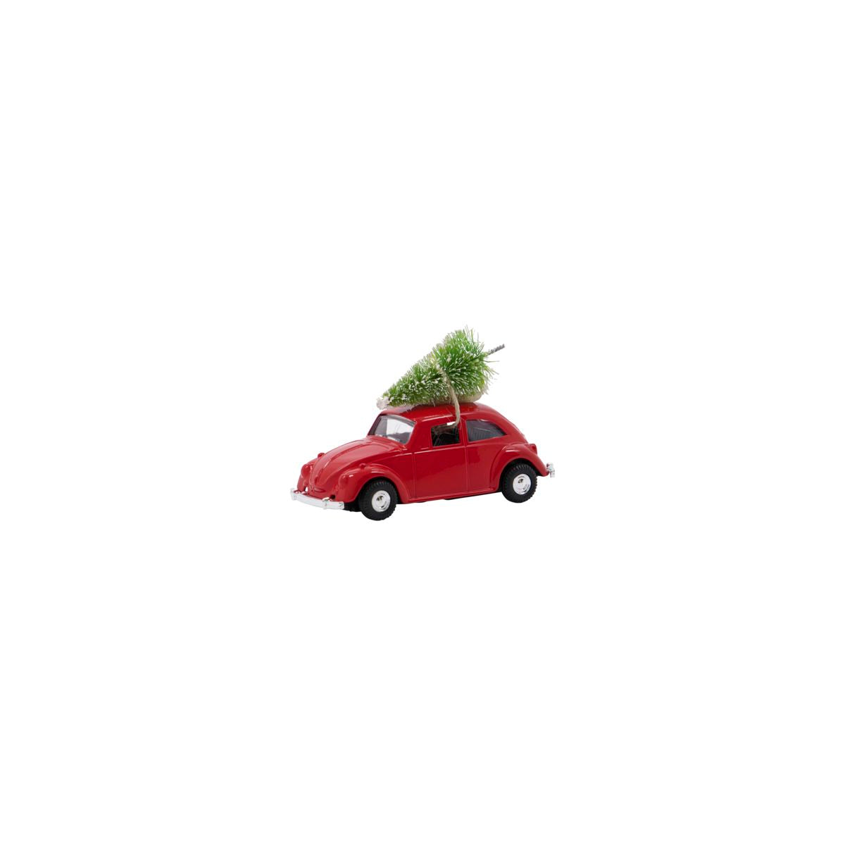 Decoration, MINI Xmas car, Red