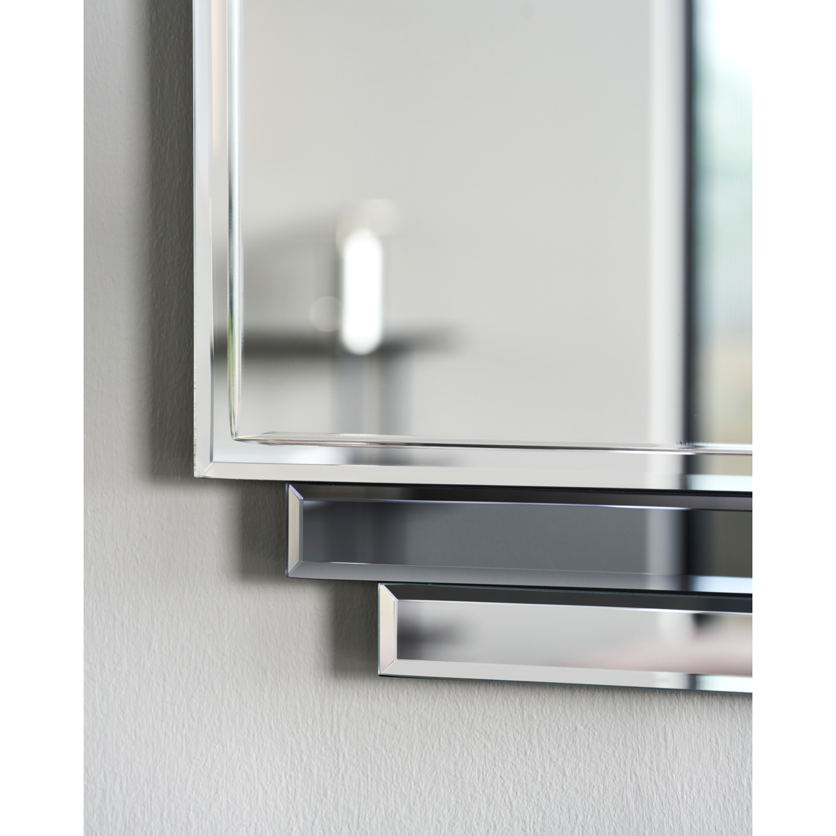 Grey Art Deco Mirror - House Doctor Deco Mirror
