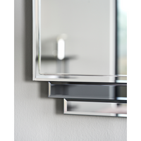 Grey Art Deco Mirror - House Doctor Deco Mirror