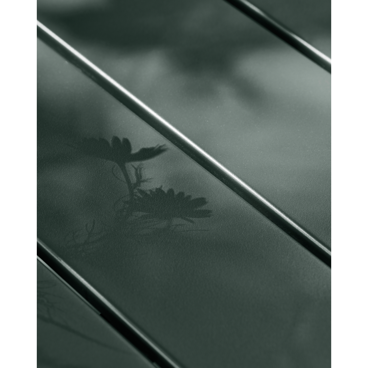 Close-up of the slatted top on House Doctor’s outdoor table – ideal for weather resistance