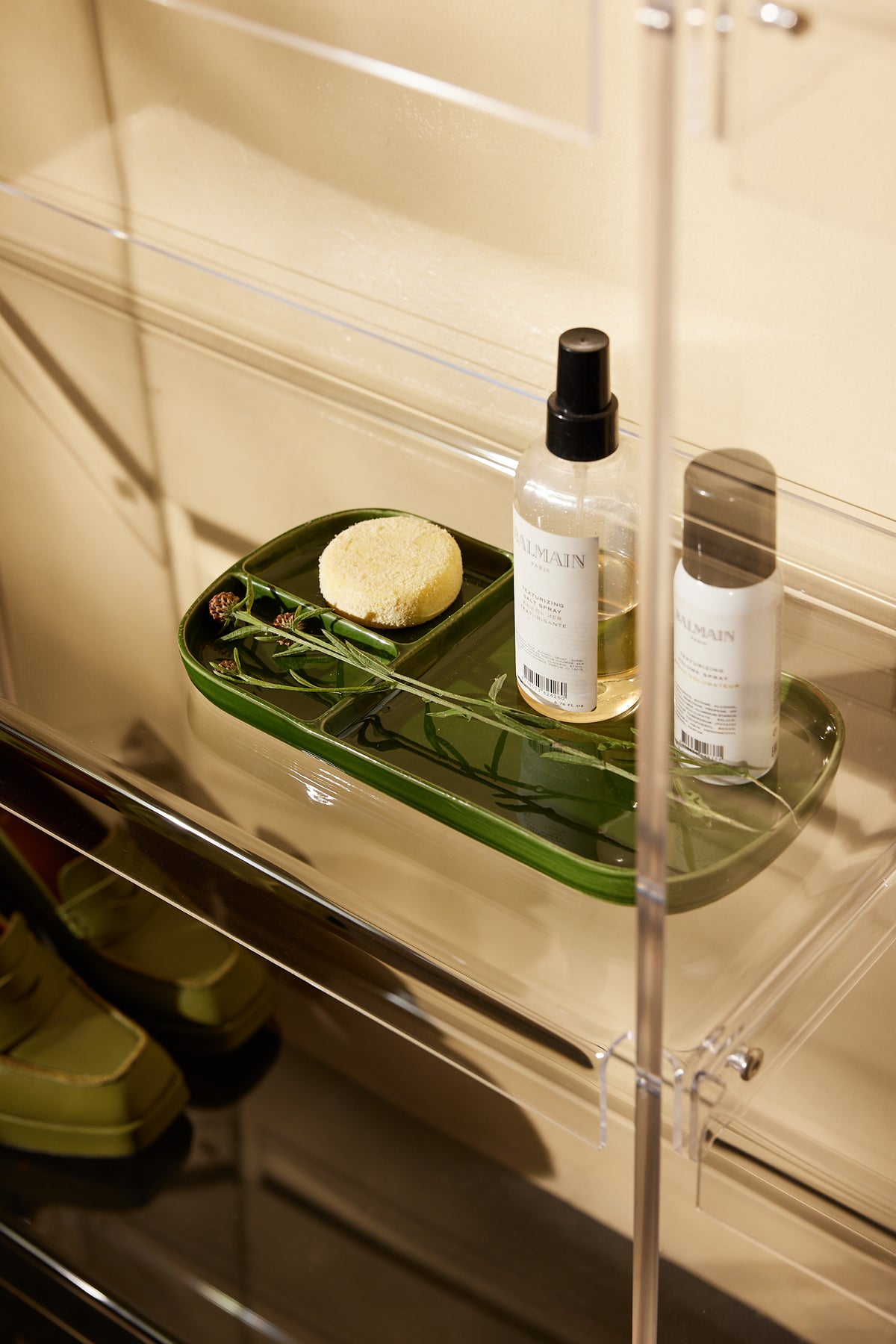 HKLIVING Clear Acrylic Modular Display Cabinet System