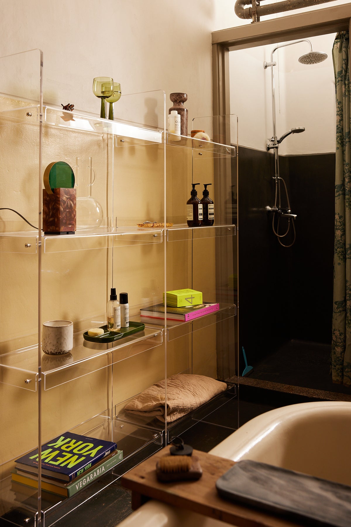 HKLIVING Clear Acrylic Modular Display Cabinet System