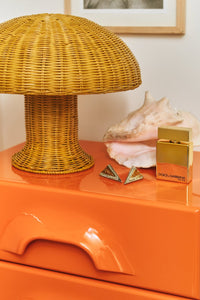HKLIVING Chest of 8 Drawers in Tangerine Orange