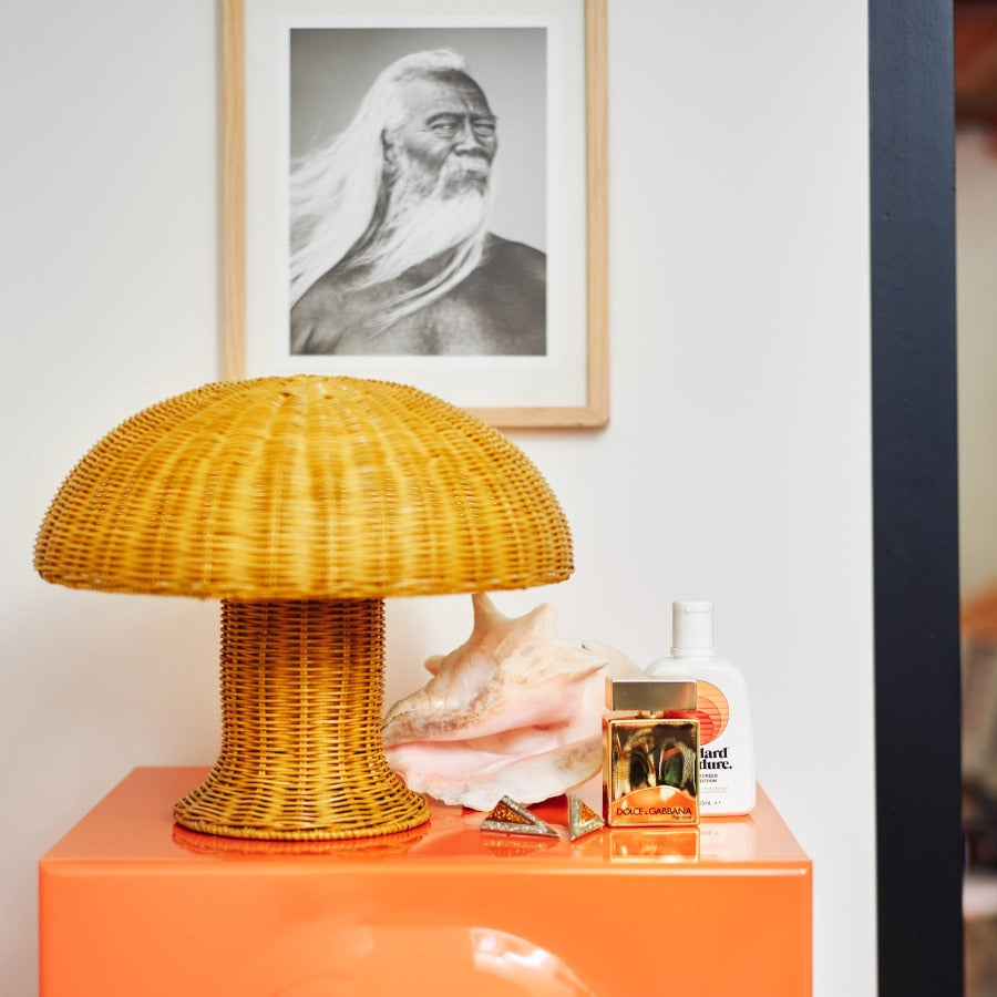 Rattan Table Lamp by HKLIVING