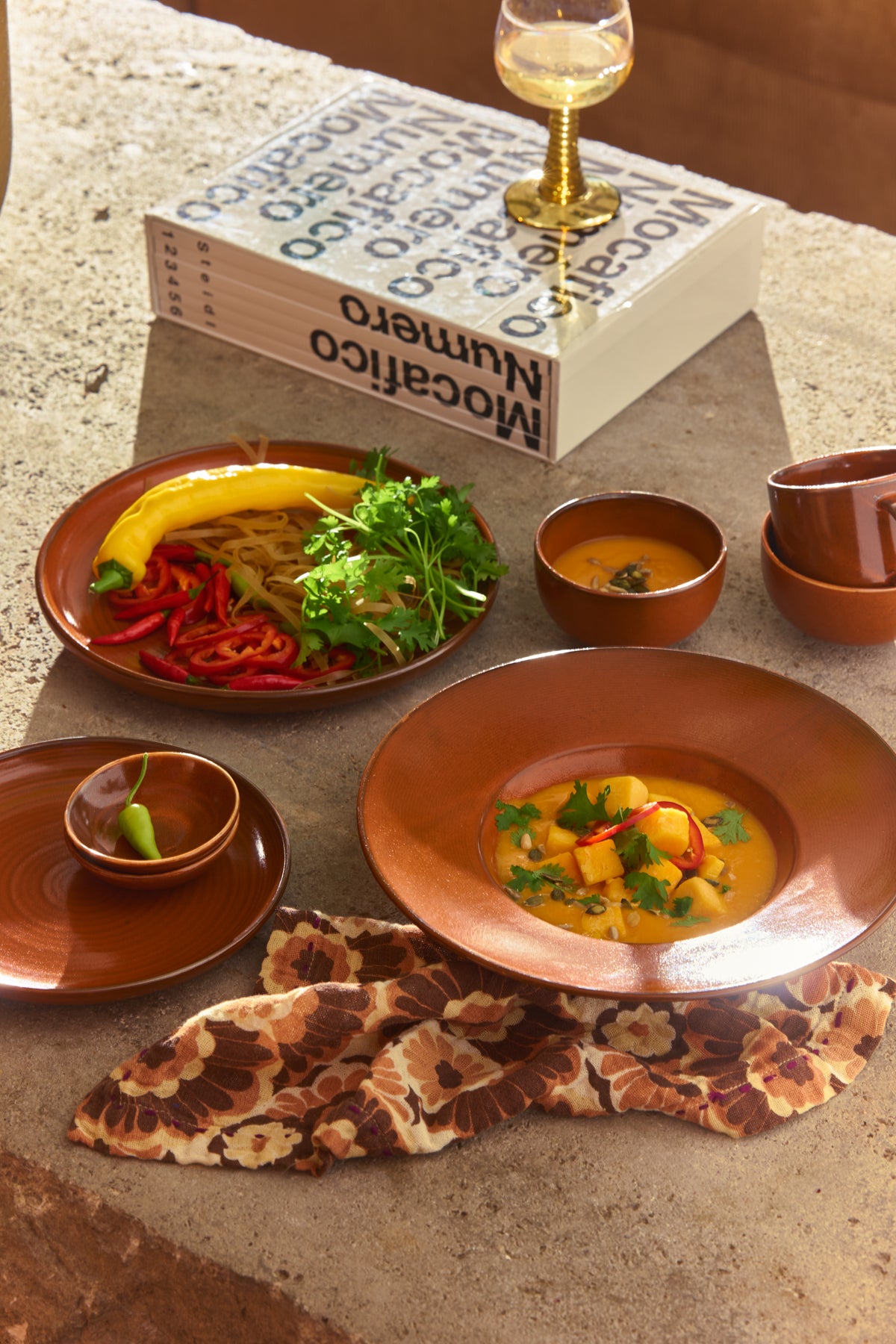 Small Dish, Chef Ceramics, Burned Orange by HKLIVING