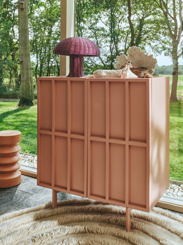 Cupboard by HKLIVING in Blush Peach
