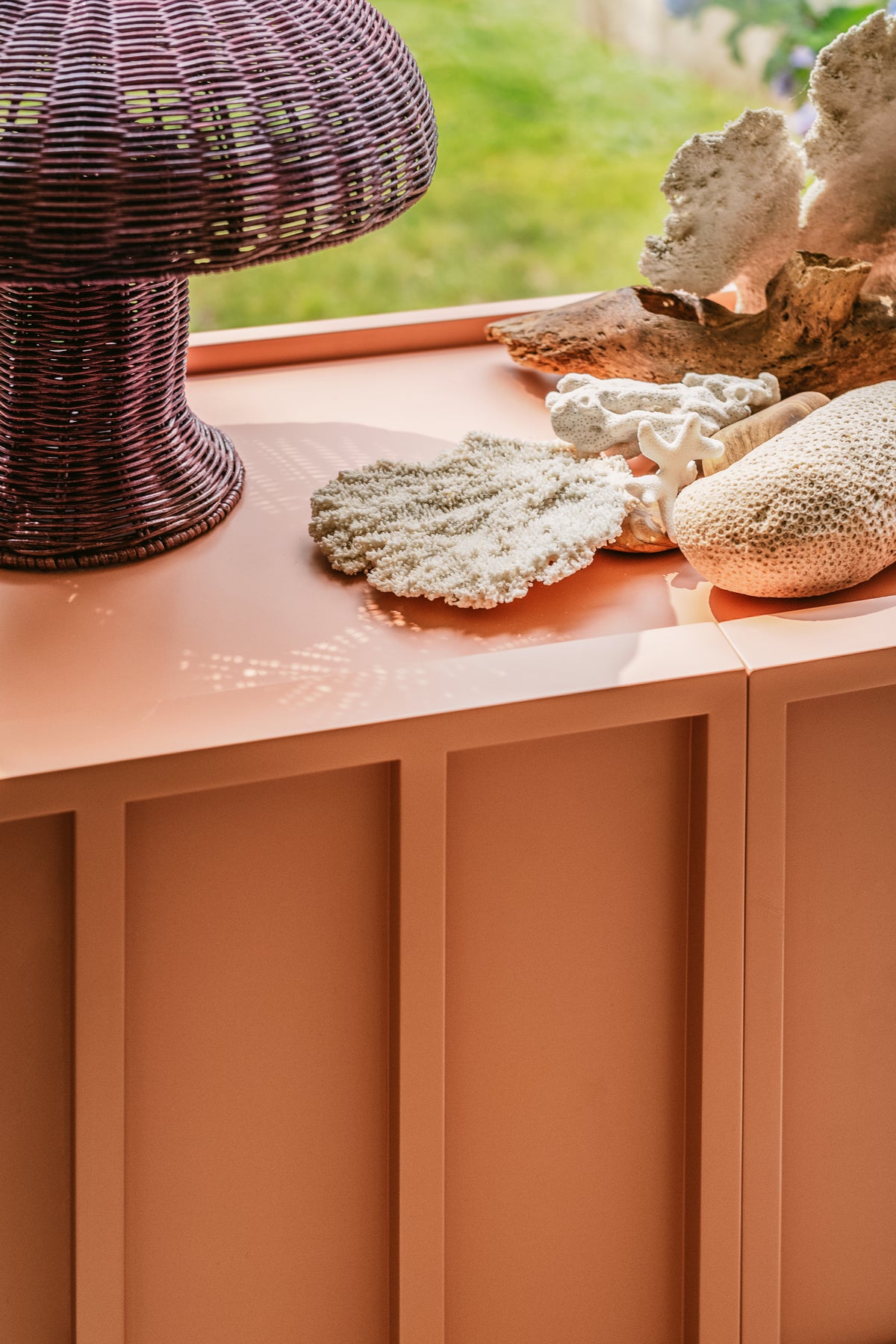 Cupboard by HKLIVING in Blush Peach