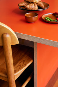 HKLIVING Customisable Rectangular Dining Table - Multiple Colours & Sizes (220cm or 280cm)