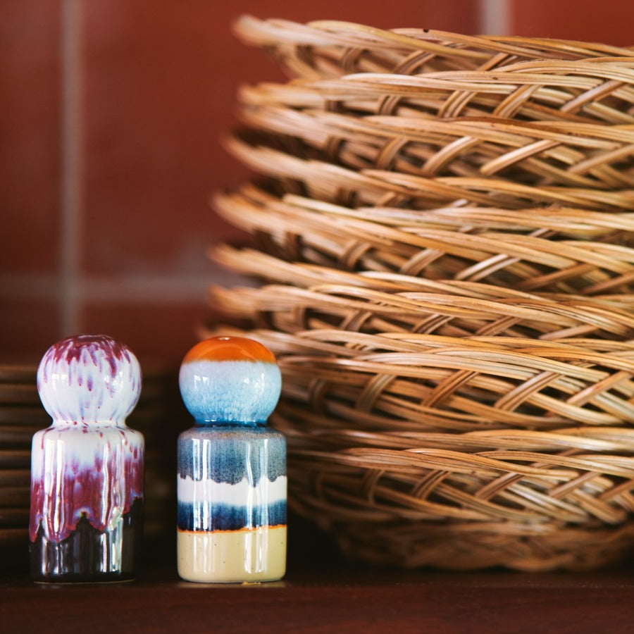 Pepper & Salt Jar Set, 70s Collection, HKLIVING