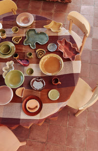 HKLIVING Chef Ceramics Cup and Saucer - Moss Green