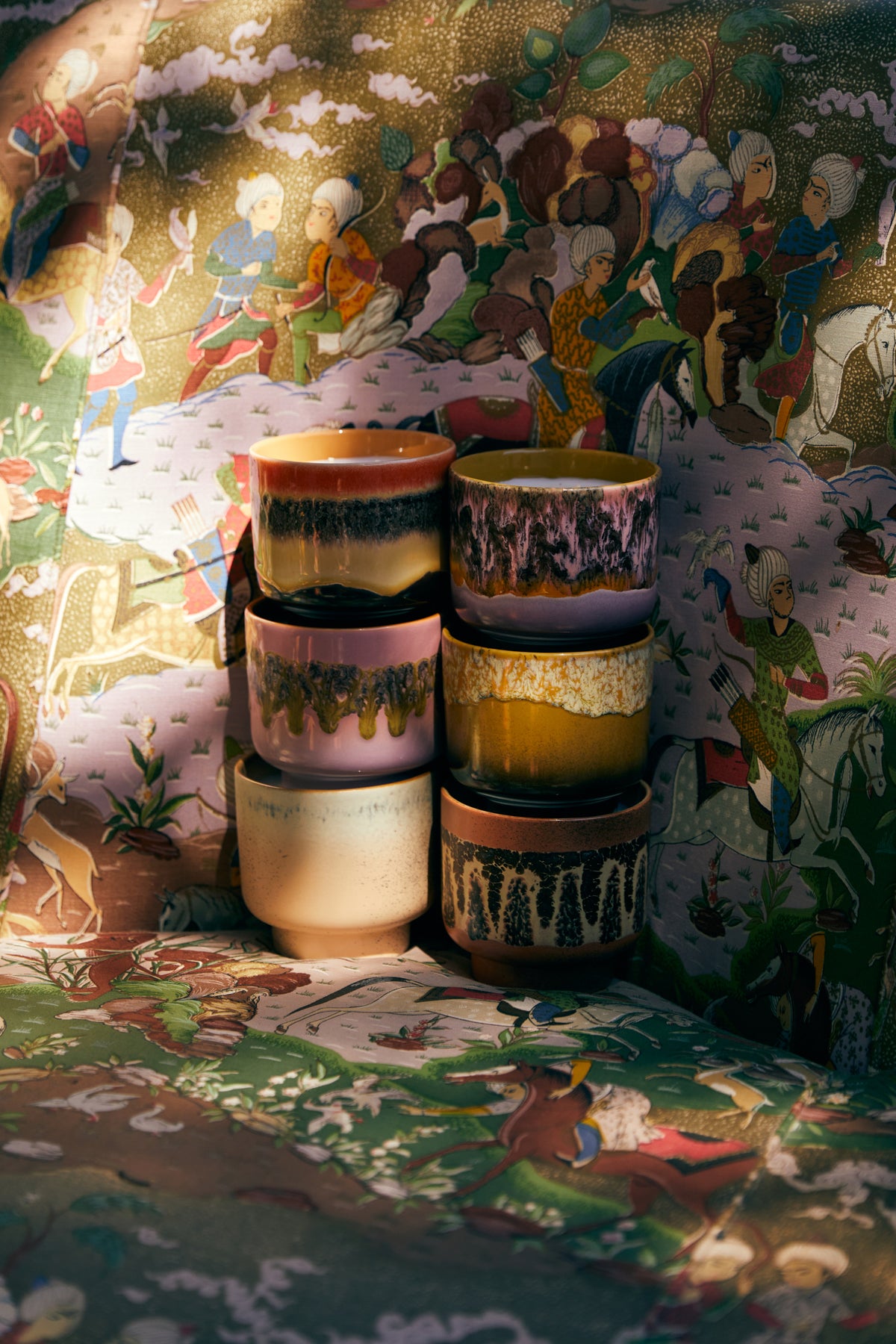 Warm Scented Candle, Tokyo, 70s Ceramics by HKLIVING
