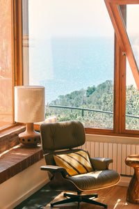 Lamp Shade Cream Linen Boucle, Low Boucle by HKLIVING