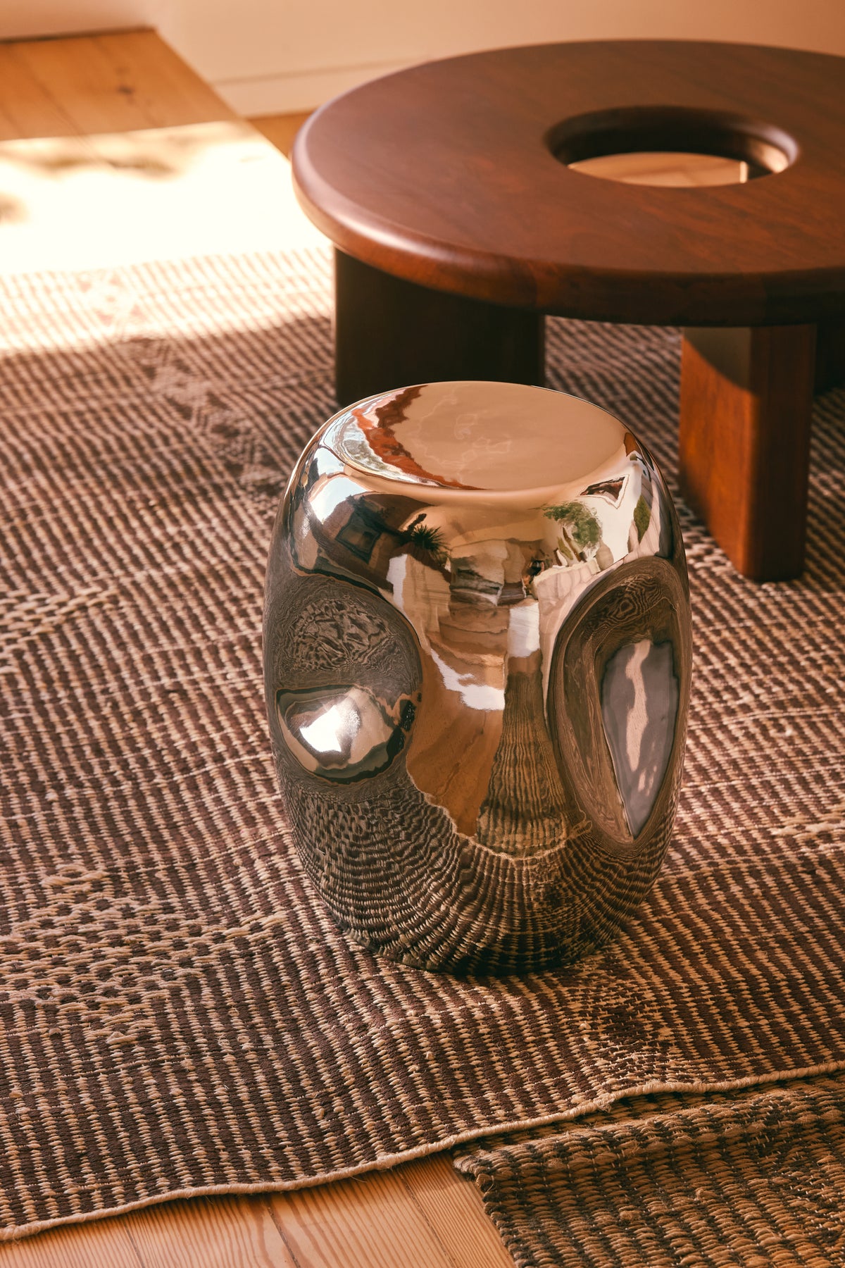 Rustic Jute Rug (2mx2m) Hondwoven by HKLIVING