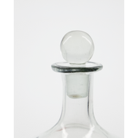 Classic-Shaped Clear Glass Carafe - 330ml by House Doctor