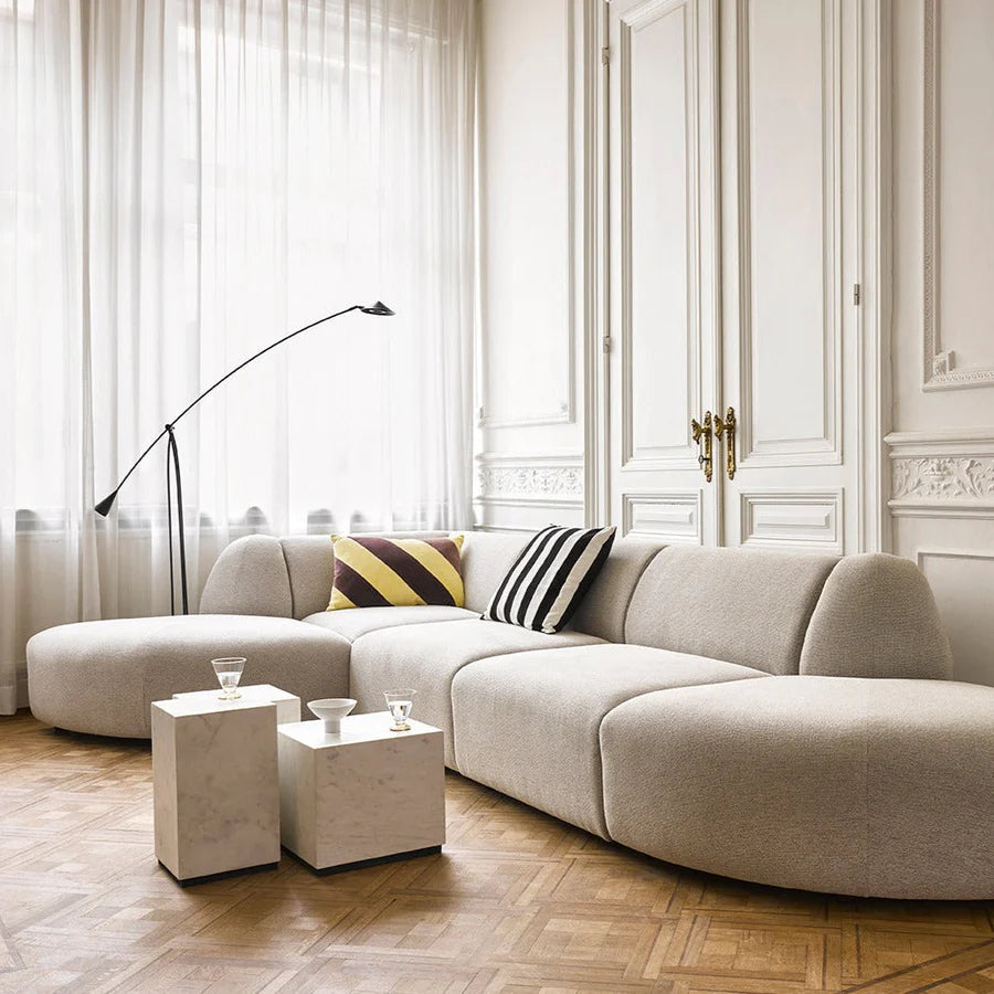 Jax Couch Element, Right Corner, Sneak Grey, HKLIVING