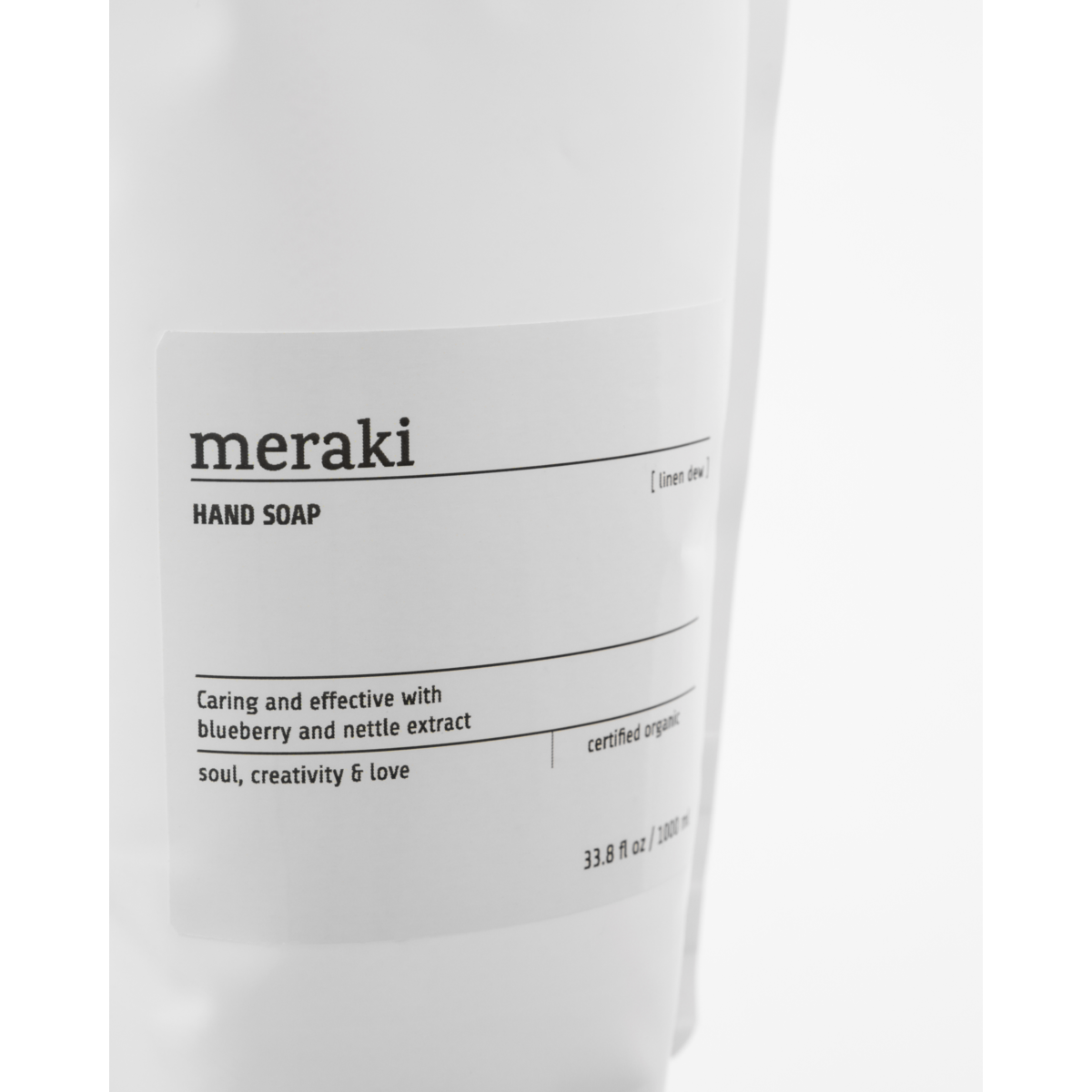 Hand Soap Refill - Linen Dew (1000ml) | Meraki