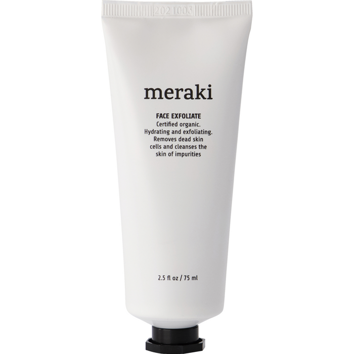 Organic Face Exfoliate with Apricot & Algae (75ml) - Meraki