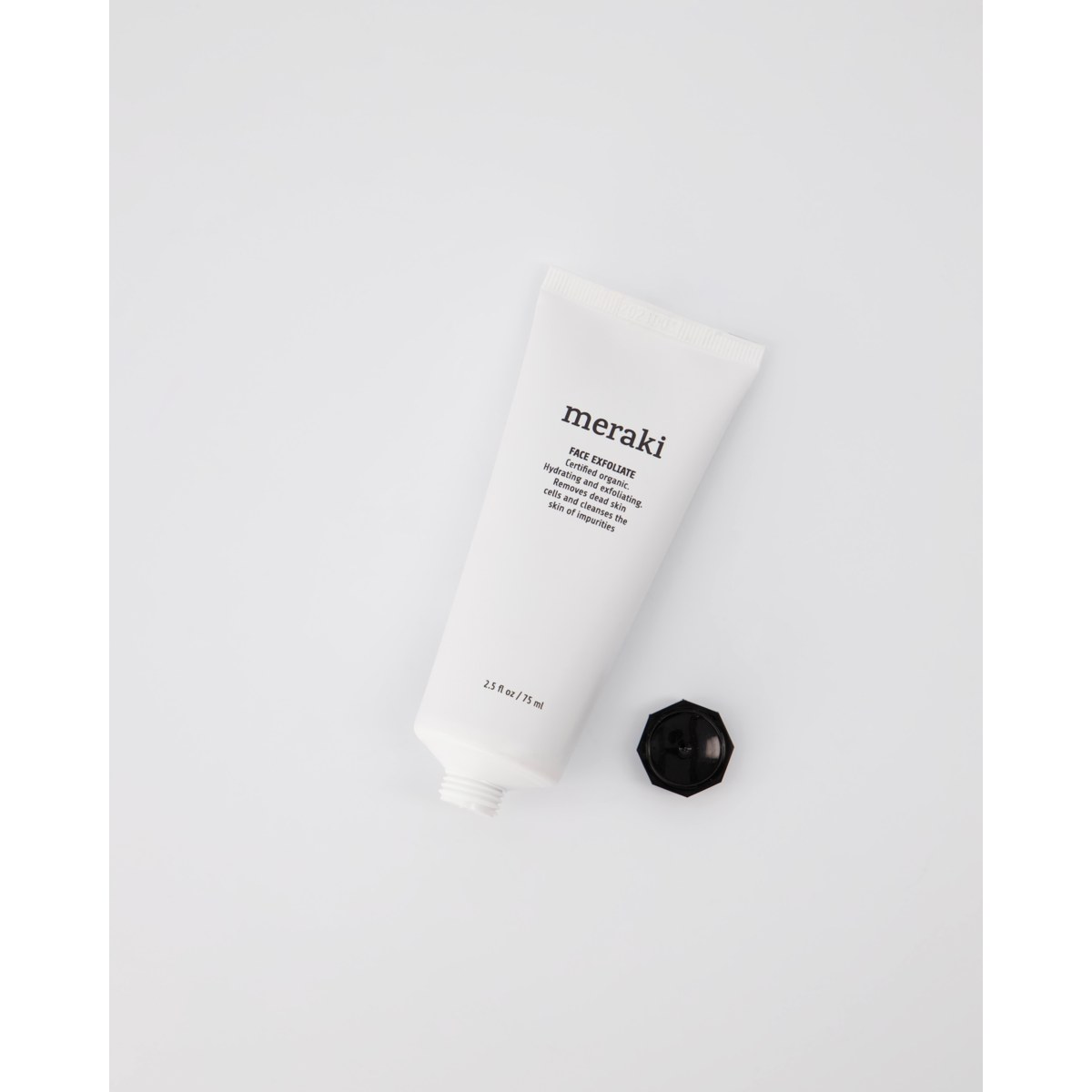 Organic Face Exfoliate with Apricot & Algae (75ml) - Meraki