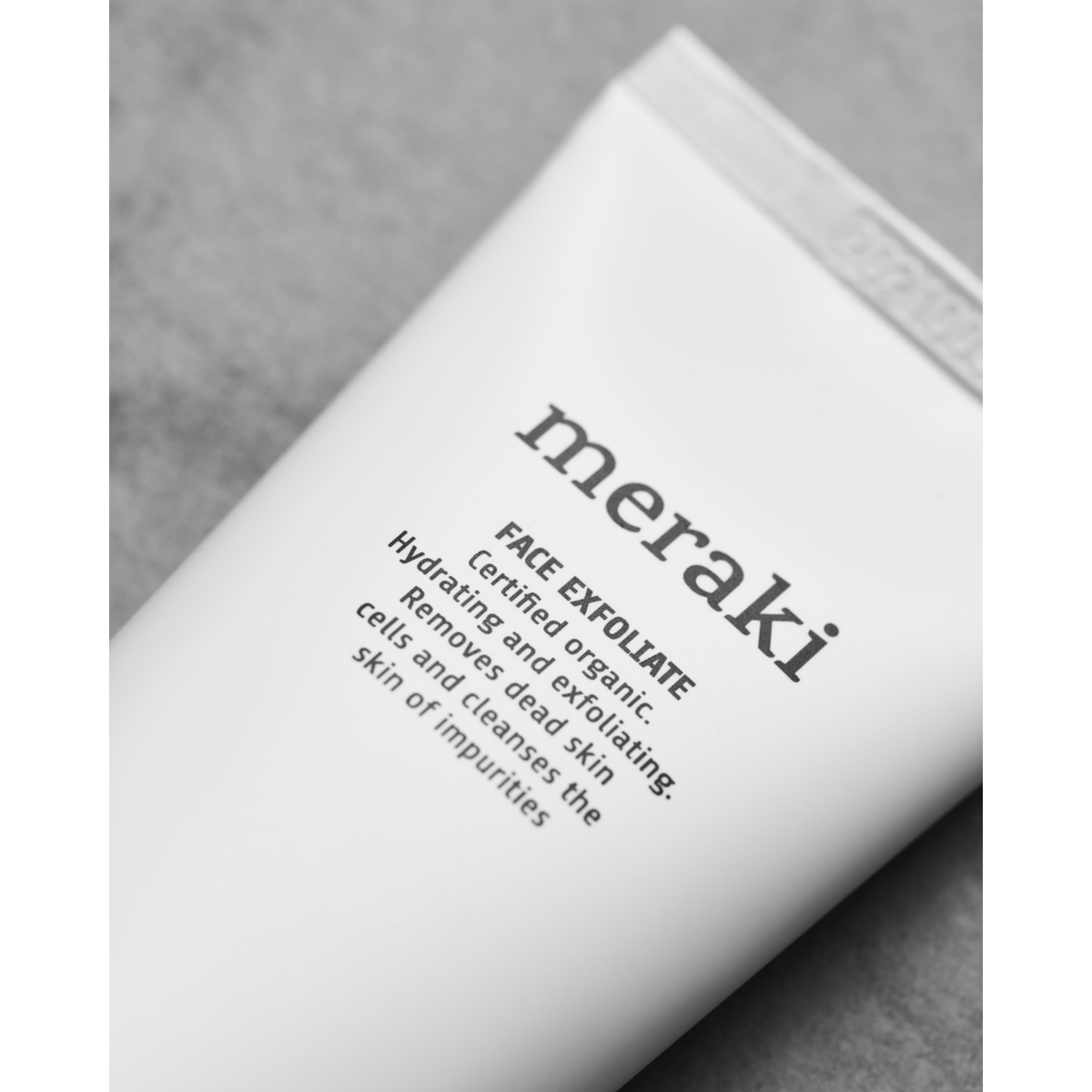 Organic Face Exfoliate with Apricot & Algae (75ml) - Meraki
