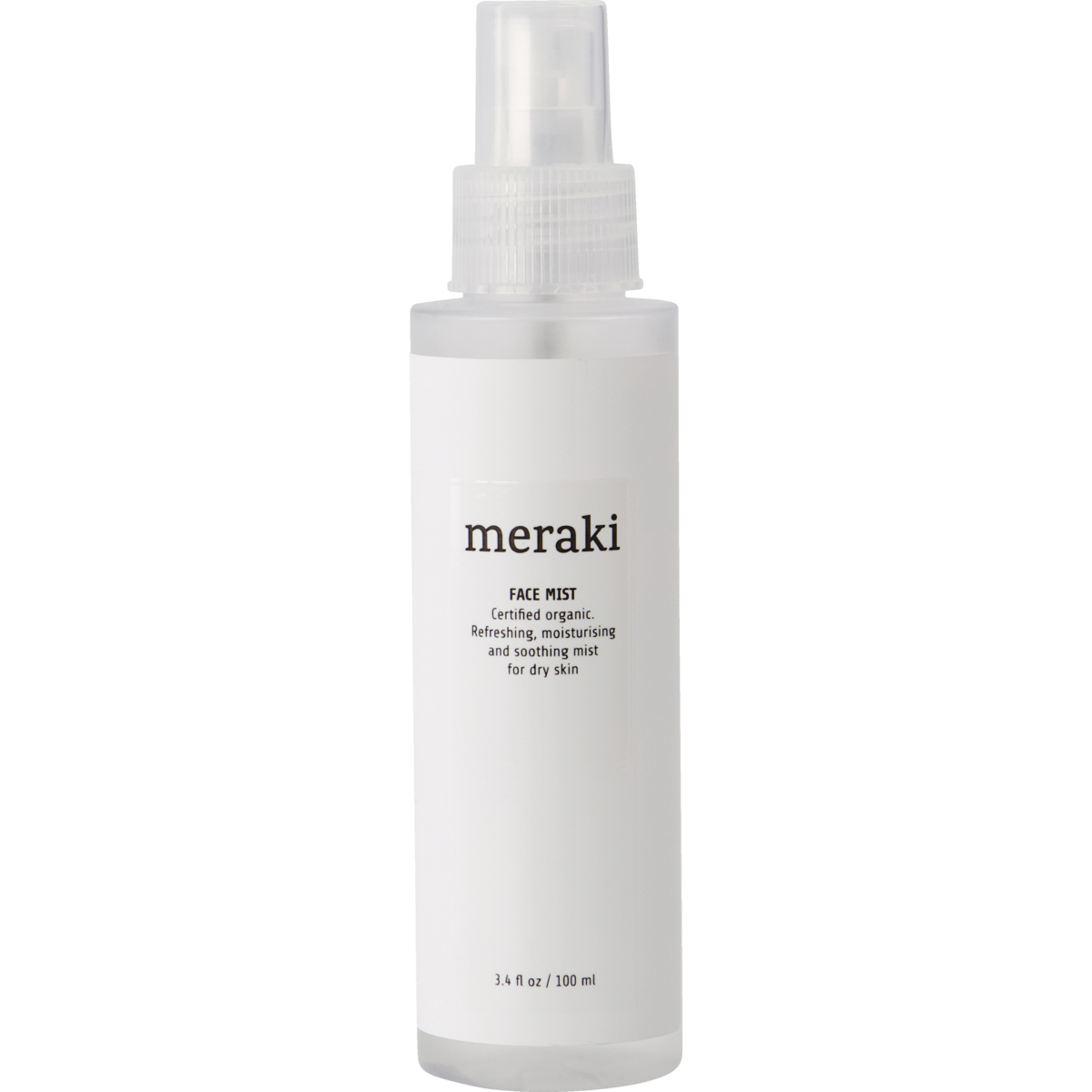 Organic Face Mist with Aloe Vera & Marine Minerals (100ml) - Meraki