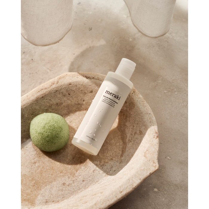 Organic Micellar Makeup Remover with Aloe Vera & Marine Minerals (195ml) - Meraki