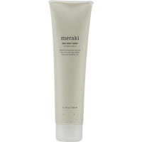 Organic Rice Body Scrub with Shea Butter & Aloe Vera (150ml) by Meraki