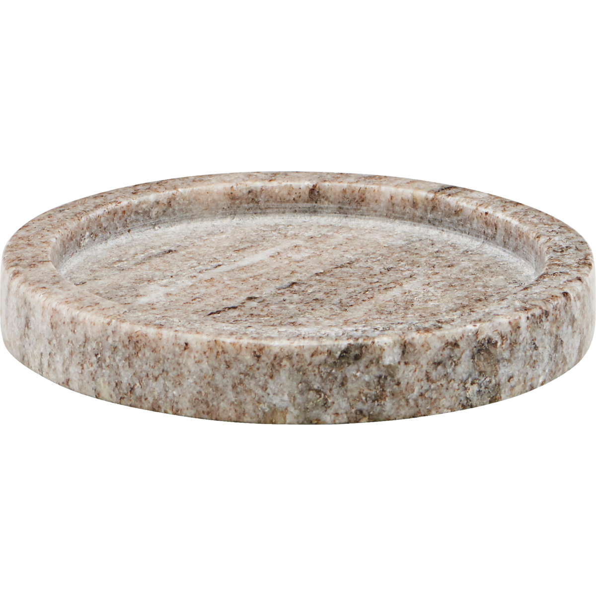 Round Beige Marble Tray (Ø12.5cm) by Meraki