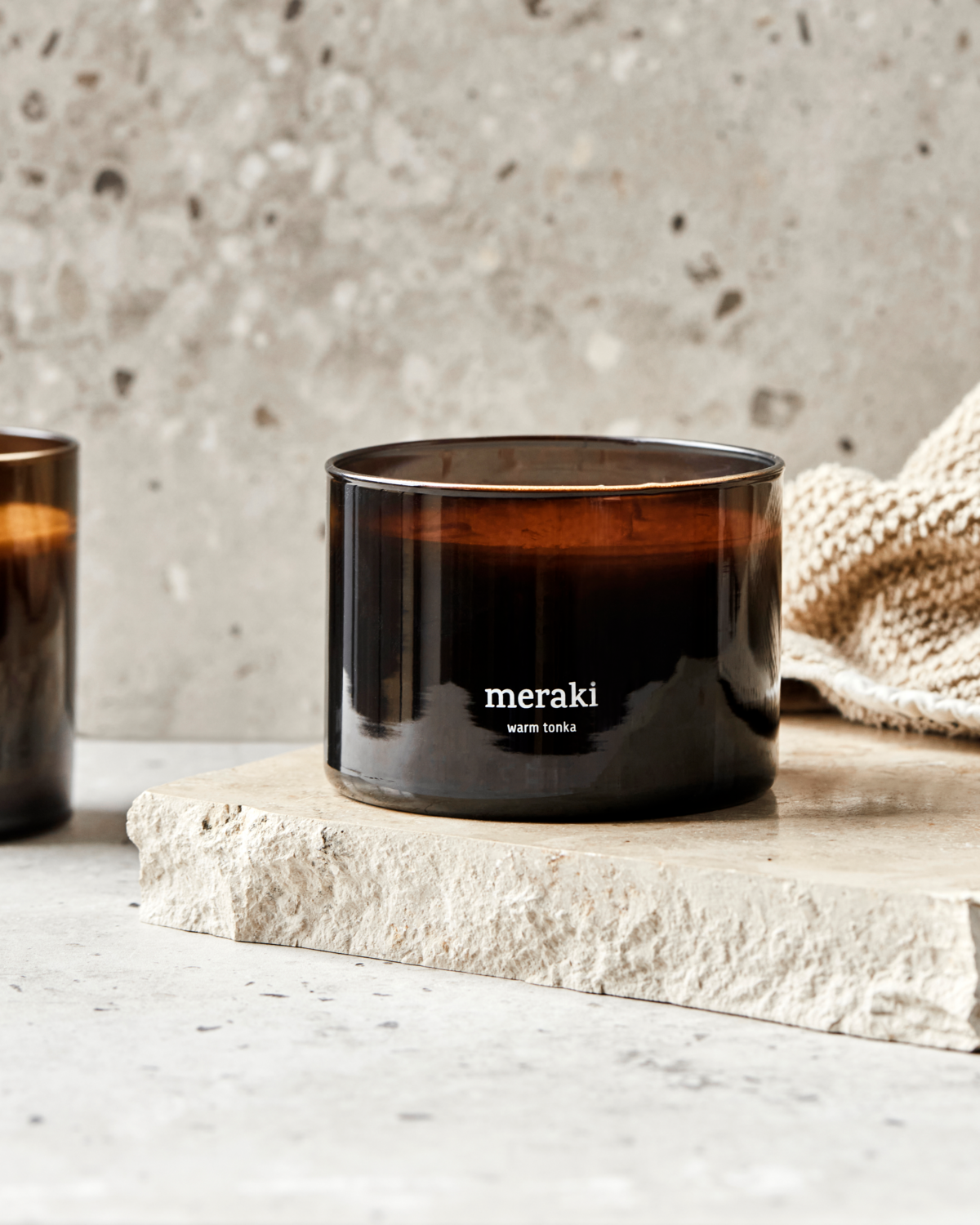 Warm Tonka by Meraki Scented Candle